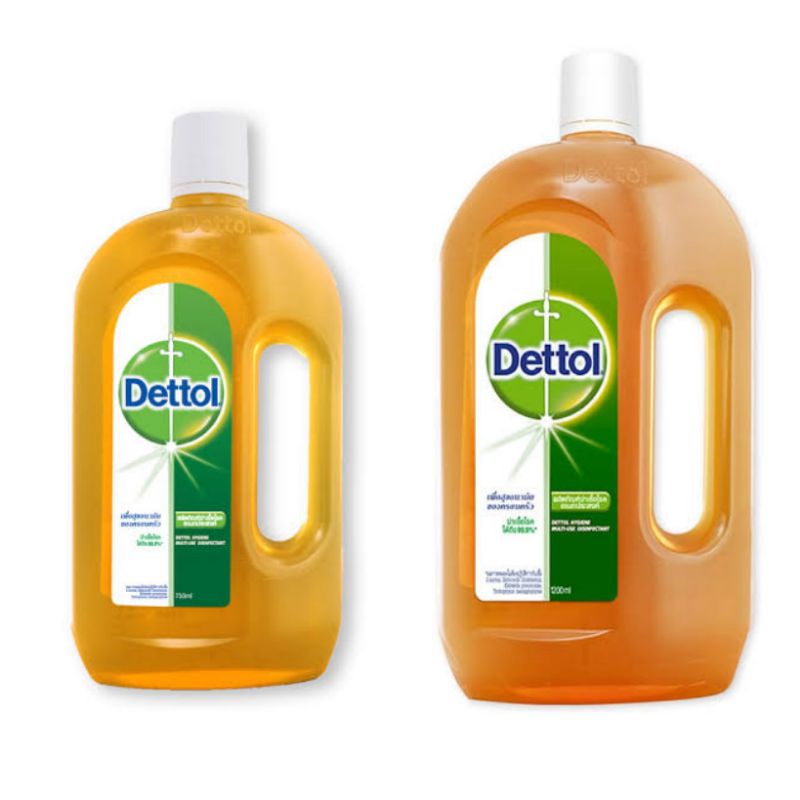 ของแท้ฉลากไทย Dettol Hygiene Multi-Use Disinfectant 750ml. / 1200ml. น้ำยาถูพื้น น้ำยาฆ่าเชื้อโรคอเนกประสงค์เดทตอล