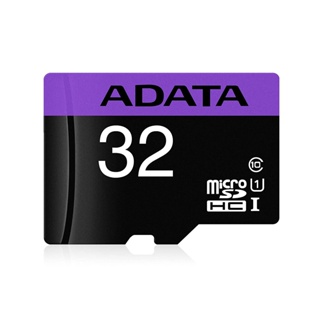 ADATA (เมมโมรี่การ์ด) 32GB รุ่น Premier Micro SDHC Class 10 UHS-I Speed 80 MB/s With SD Adapter (ADT-DH32GUICL10RA1)