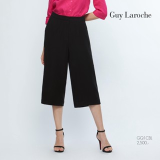 Guy Laroche Business Pants กางเกงขายาวสีดำ ทรงขากว้าง (GQ1CBL)