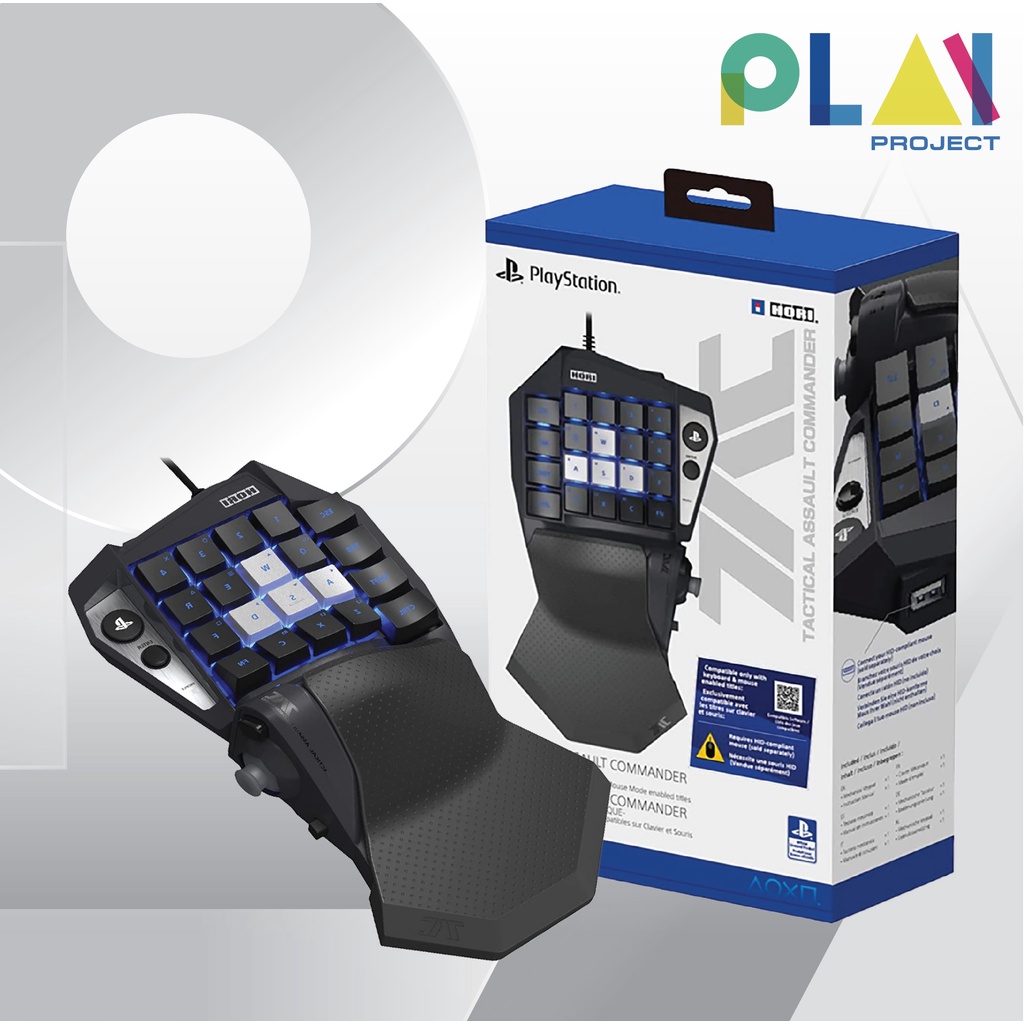 [ลดสูงสุด 1,000.- เก็บโค้ดในแชท] คีย์บอร์ด Hori Tactical Assault Commander -Mechanical Keypad