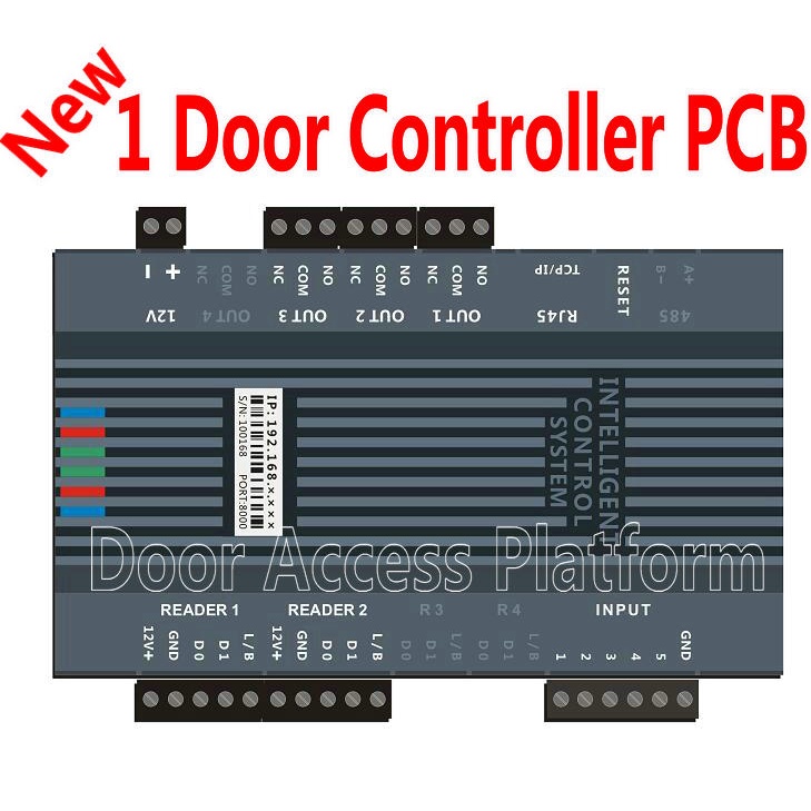 2020 Newest release One Door TCP/IP Controller Panel Control Board with Built-in Web Interface 1 Doo