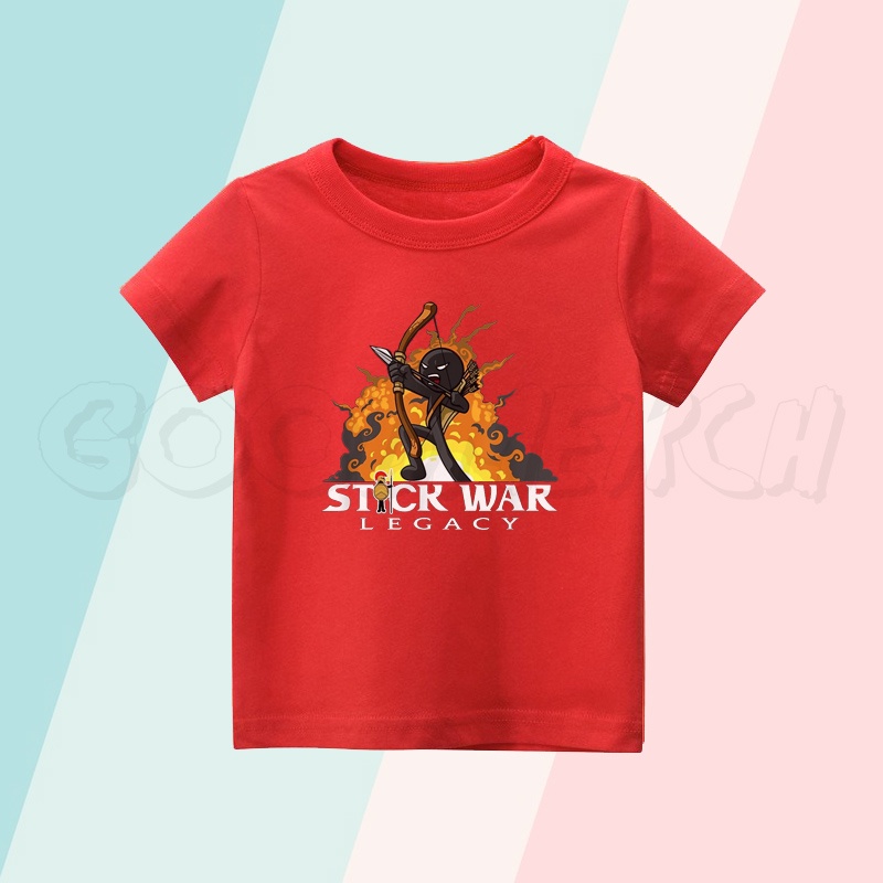CHILDRENS CLOTHES เสื้อยืด CHILDRENS STICK WAR LEGACY 2
