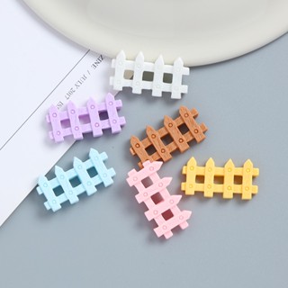 2 V.VDIY310รั้วจิ๋วงานเรซิ่นอุปกรณ์DIY ประดับตกแต่งสวนถาด เคสมือถือกาวครีม