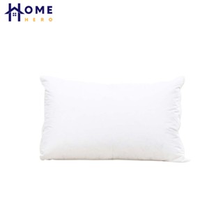 HomeHero หมอนหนุนสุญญากาศ หมอนเพื่อสุขภาพ เส้นใยไมโครไฟเบอร์ 19x29 นิ้ว หมอน Microfiber Pillow