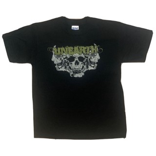 Unearth  Skulls  Vintage brand never worn licensed  OG Tshirt  YL