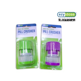 EZY DOSE PILL TABLET CRUSHER อีซี่โดส ที่บดยา พร้อมช่องเก็บยา คละสี 1 ชิ้น