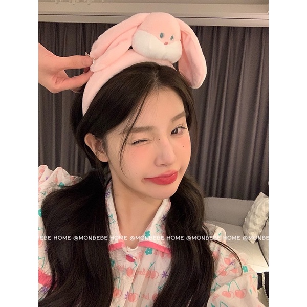 ที่คาดผมกระต่าย ที่คาดผมเกาหลี ที่คาดผมน่ารัก แถบคาดผม ใช้ตอนล้างหน้าได้ไม่ต้องกลัวผมเปียก พร้อมส่ง