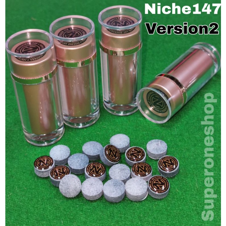 หัวคิวNiche 147 เวอร์​ชั่น2  (ตลับละ3หัว)​ Niche147 นีชคิว