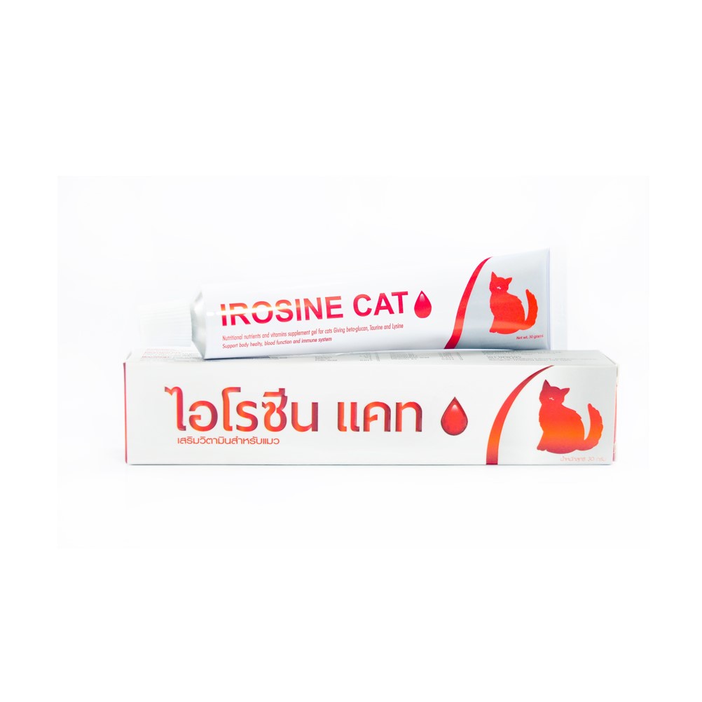 IROSINE CAT บำรุงเลือด สำหรับน้องแมว ชนิดเจล 30 กรัม