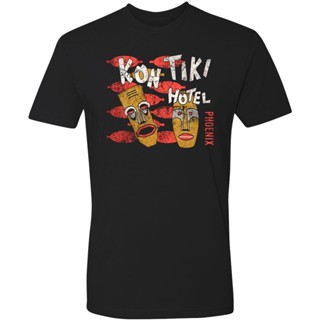 [COD]เสื้อยืดคลาสสิก Tiki ลายนกฟีนิกซ์ สไตล์เรโทร สําหรับร้านอาหาร โรงแรม AZ JAipof40FMpcnf80