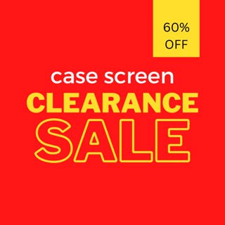 end of year CLEARANCE SALE - ลดล้างสต็อค เคสสกรีนตัวอย่าง ราคาต่ำกว่าทุน !!!!