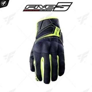 ถุงมือสำหรับขับขี่มอเตอร์ไซค์/ถุงมือการ์ด FIVE ADVANCED GLOVES RS3 YELLOW