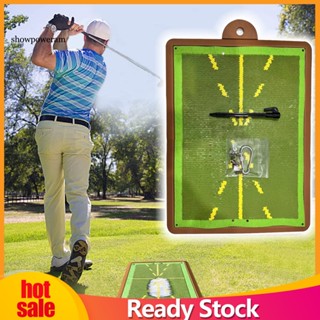 SPM Wear-resistant Golf Training Mat Golf Accessories Golf Swing Track Practice Mat Fadeless