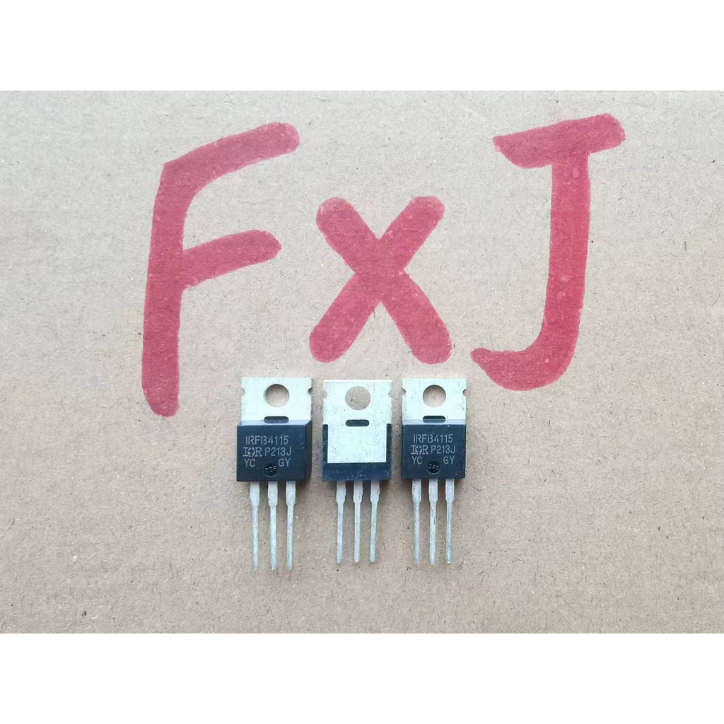 ((10 ชิ้น) IRFB4115 หลอดเอฟเฟกต์สนาม IRFB4115PBF ดั้งเดิมใหม่เอี่ยม TO-220
