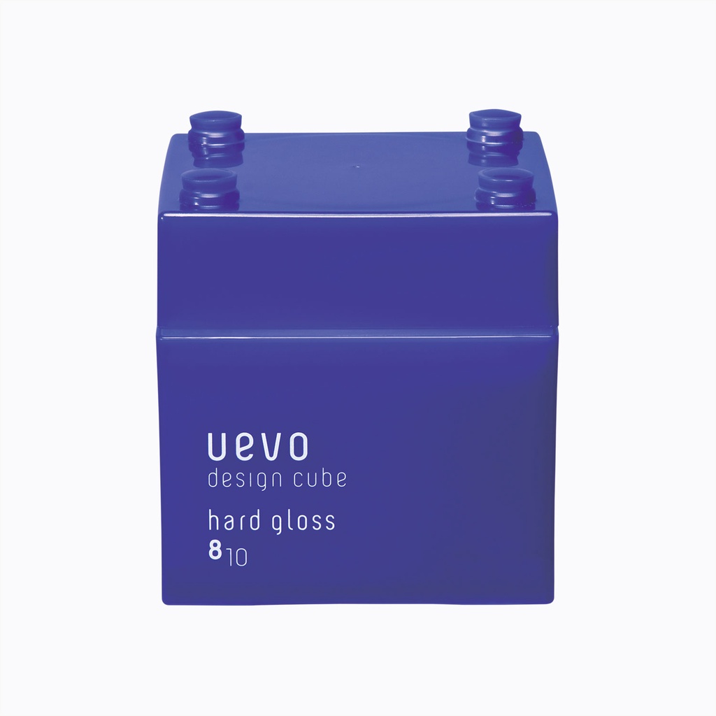 [Uevo by Demi Cosmetics] Hair Styling_Styling Wax_Uevo Design Cube_Hard Gloss_Purple_80g [Direct fro