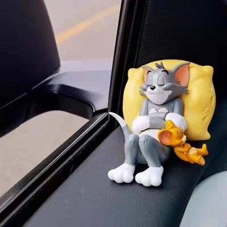 Good Friend Tom Cat and Mouse Car Decoration Hand-Made Model Home Office Desk Surface Panel Small Ornaments Gift TByt