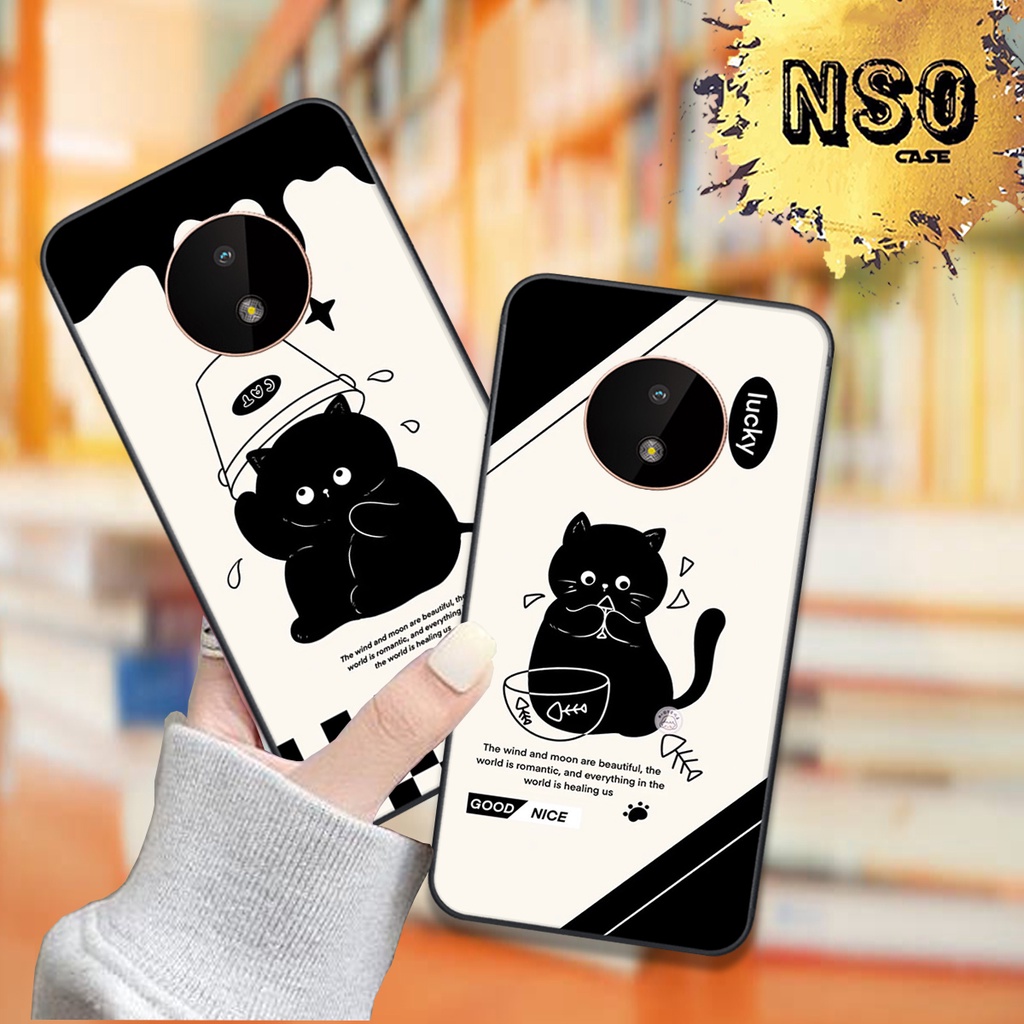 เคส Nokia C10 / C20 / C30 พิมพ์ลายแมวน่ารักและน่ารัก Hot Trend 2023