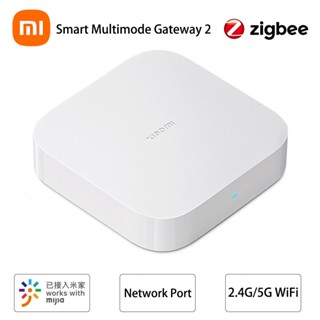 Xiaomi ฮับอัจฉริยะ 2 Zigbee 3.0 Wifi 5GHz 2.4GHz บลูทูธ Mijia Mihome Multimode Smart Home Gateway