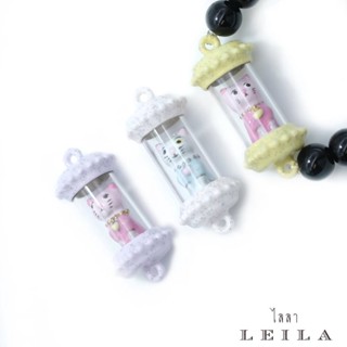 Leila Amulets แมวมหาเสน่ห์ Baba Leila Collection (พร้อมกำไลหินฟรีตามรูป)