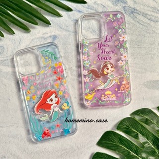 🌈 พร้อมส่ง 🌺 The Hood x Disney Princess Ariel / Jasmine Hybrid Plus Case เคสแอเรียล เคสจัสมิน ลิขสิทธิ์แท้ (14 Pro Max)