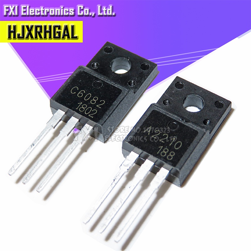 10 ชิ้น/ล็อต 2SA2210 A2210 2SC6082 C6082 เครื่องพิมพ์หลอดใหม่