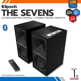 KLIPSCH : THE SEVENS / BLACK ประกันศูนย์ไทย SOUND REPUBLIC [ออกใบกำกับภาษีได้] LENNSHOP