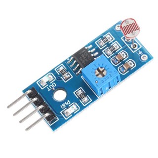 เซ็นเซอร์แสง 4pin LDR Optical Sensitive Resistance Light Detection Photosensitive Sensor Module