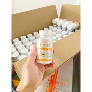 💯ของแท้จากบริษัทมีเลขตัวแทน ✅หมดอายุ 01/2024✅ขายถูก Boom Vitamin C Complex