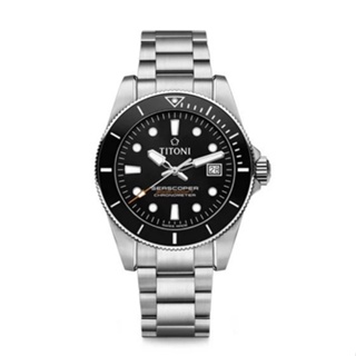 Titoni Luxury Gents Watch - Seascoper Model: 83300 S-BK-702