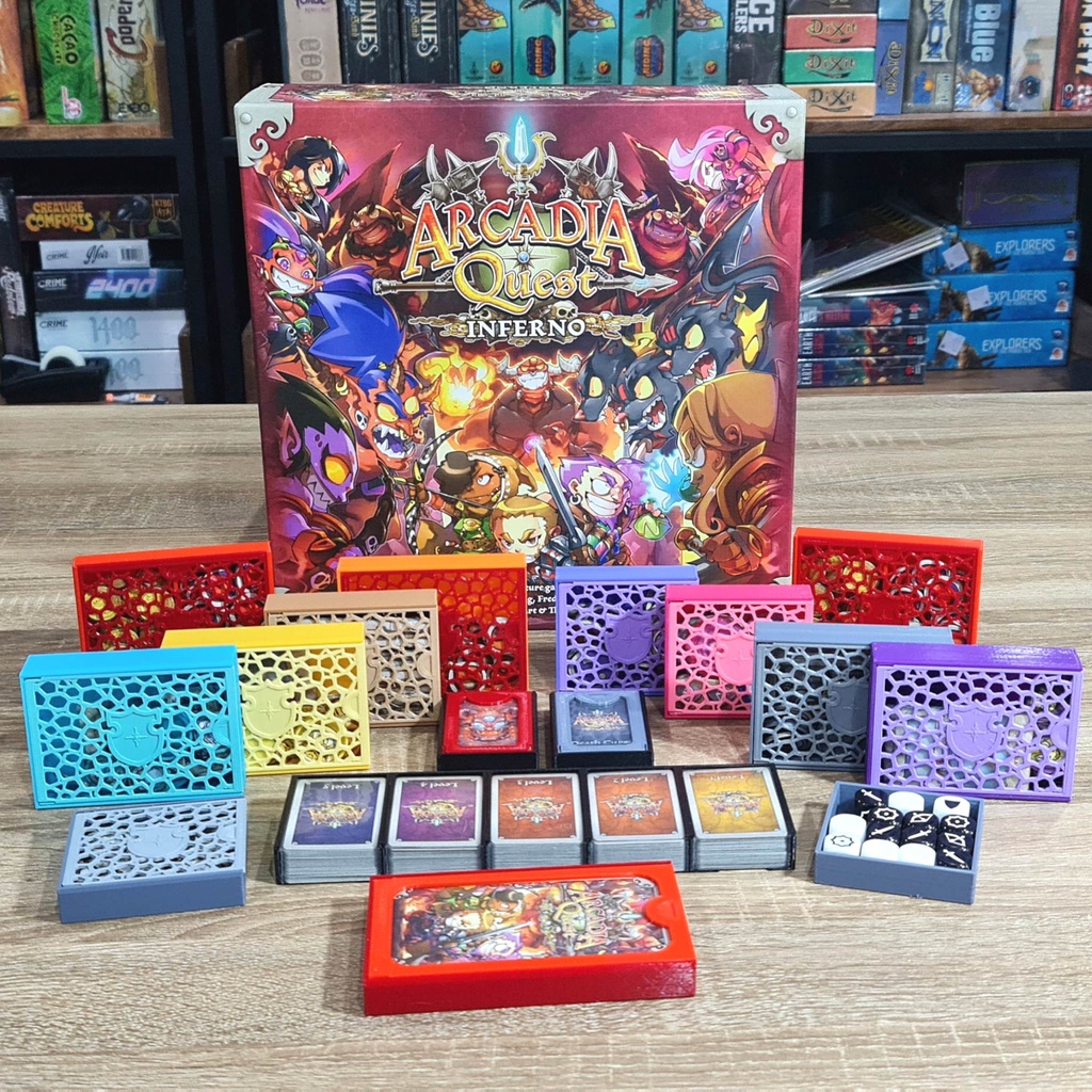 Organizer Arcadia Quest Inferno อุปกรณ์จัดเก็บ Component