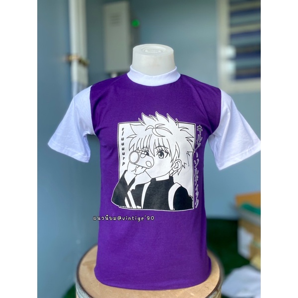 เสื้อวินเทจแขนต่อ/เสื้อแขนต่อคอฟิต/เสื้อยืดวินเทจ/คิรัว