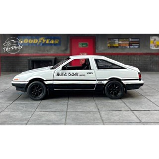 AE86 โมเดลรถสะสม โมเดลรถเหล็กโตโยต้า โมเดลรถโตโยต้า AE86 TOYOTA สเกล 1:32