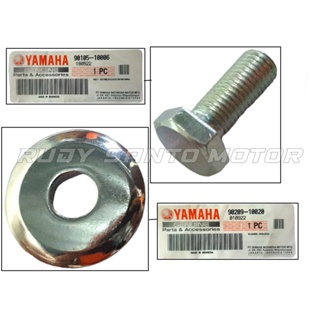 Komstir แหวนสลักเกลียว ทรงสามเหลี่ยม ของแท้ สําหรับ Yamaha 90105-10006 90209-10020 rxs rxk vixion scorpio r15 Yamaha 90105-10006