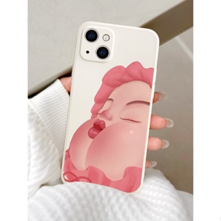 Pout doll เคสไอโฟน iPhone 11 14 pro max 8 Plus case X Xr Xs Max Se 2020 cover 14 7 Plus เคส iPhone 13 12 pro max