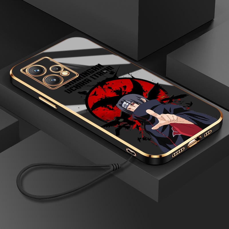 Naruto Casing OPPO Realme 9 Pro Plus RMX3392 RMX3393 RMX3521 4G เคสโทรศัพท์ป้องกัน