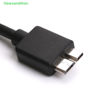 Newsandthen สายเคเบิลฮาร์ดดิสก์ USB 3.0 A M เป็น Micro B SATA ซิงค์ข้อมูล สําหรับฮาร์ดดิสก์ภายนอก HDD