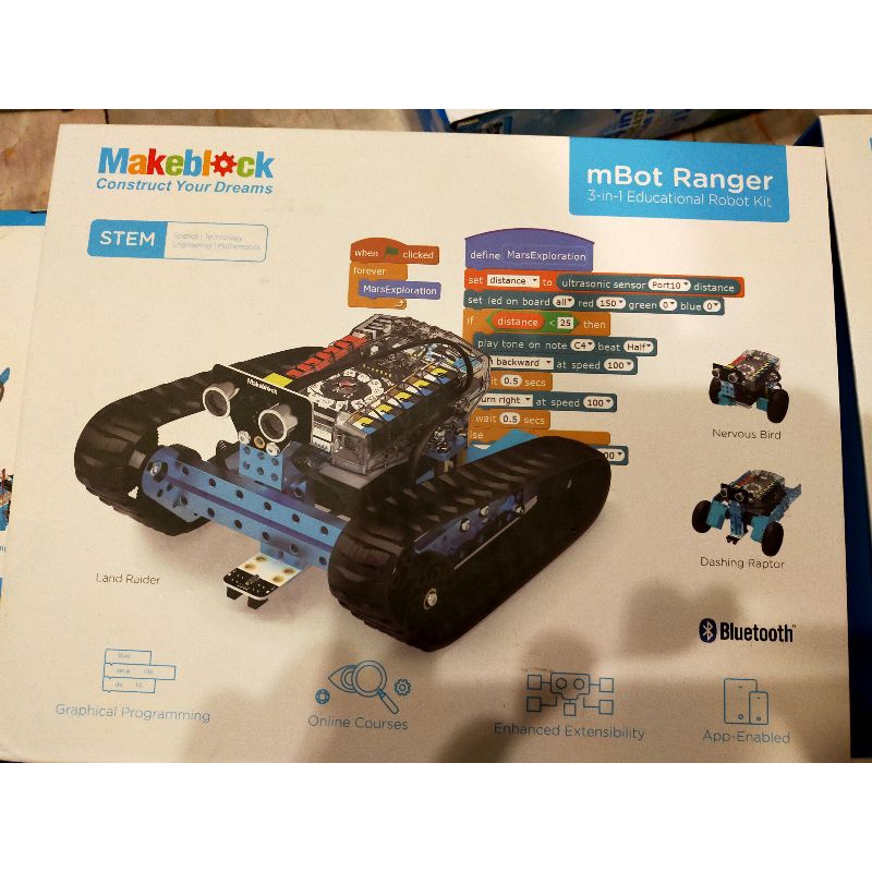 mBot Ranger 3in1 robot kit สินค้าพร้อมส่ง