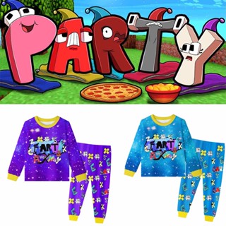 New Alphabet Lore Kids Pajamas Long Sleeved Winter Toddlers Baby Boy Sleepwear Sets