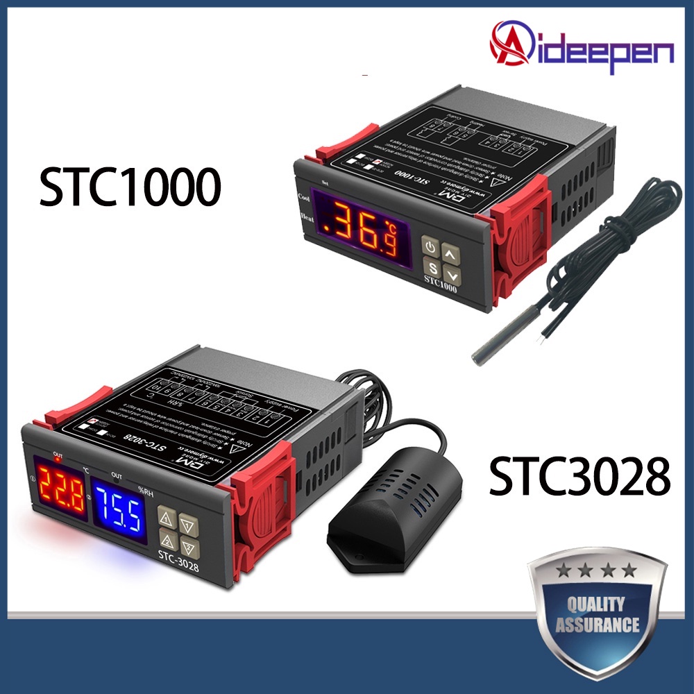 STC-1000 STC 1000 STC-3028 STC 3028 Incubator 220V Digital Temperature Controller เทอร์โมสตัท เซนเซอ