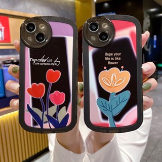 เคสโทรศัพท์มือถือแบบนิ่ม ลายดอกทิวลิป สําหรับ Huawei Y9 2019 Nova 10 9 Pro Y70 Y90 8i 7i 8 7 6 SE Y9s Mate 30 Pro