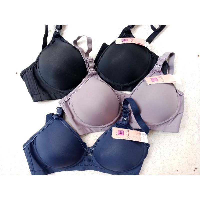 Twinerry A5 Womens Bra Smooth Material I Foam Bra Size 34 36 38 40