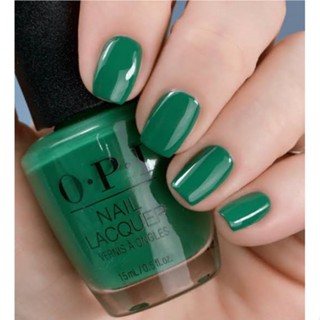 พร้อมส่ง OPI - Rated Pea-G ยาทาเล็บสีเขียว คริสมาสมากค่า christmas green แท้ 100%