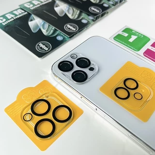 [i17] พร้อมส่ง🪐 H1S22 ฟิล์มเลนส์กล้อง 9H กระจกครอบเลนส์กล้อง💫 วงแหวนใส สำหรับ iPhone ฟิล์มกล้อง 15Plus,17Pro,17Promax