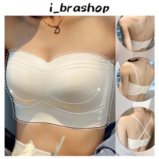 i_brashop ชุดชั้น 6 สี ในนักเรียนหญิงเวอร์ชั่นเกาหลีของนักเรียนมัธยมต้นยกทรงสาวเซ็กซี่ห่อหน้าอกหลอดชุดชั้นในชั้นนำBAB217