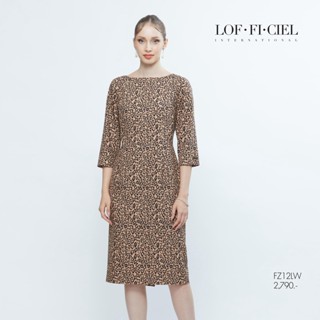 Lofficiel Dress : ชุดแซกสั้น TIGER COLLECTION (FZ12LW)