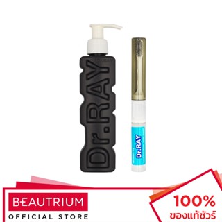 DR.RAY Portable Set Charcoal Toothpaste ยาสีฟัน 150g