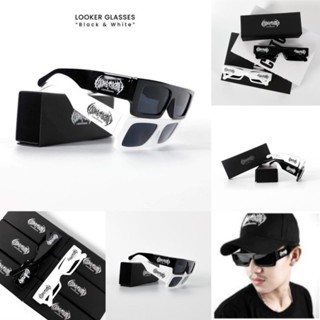 LOOKER-  SUNGLASSES แว่นตากันแดดสีดำ พร้อมกล่องพลีเมี่ยม  จากแบรนด์ลุคเกอร์ พร้อมส่ง