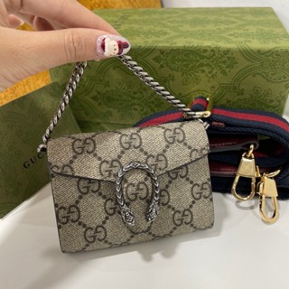 กระเป๋าสะพายข้าง GU CCI DIONYSUS WALLET ONCHAIN BEST SELLER  งานสวย