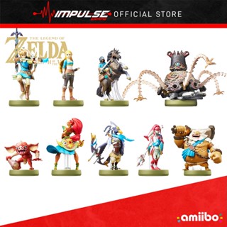 ฟิกเกอร์ Amiibo Legend of Zelda Breath of the Wild Totk Series Zelda Link Revali Guardian Urbosa Bokoblin