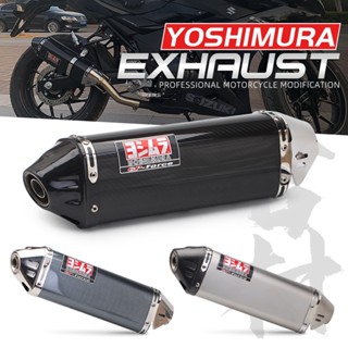 Yoshimura ท่อไอเสียรถจักรยานยนต์สากลท่อไอเสียสามเหลี่ยมท่อไอเสีย SV650 GP150 R25 R6